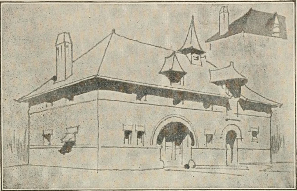 An illustration from Cyclopedia of architecture, carpentry, and building : a general reference work, 1912, leaf 417