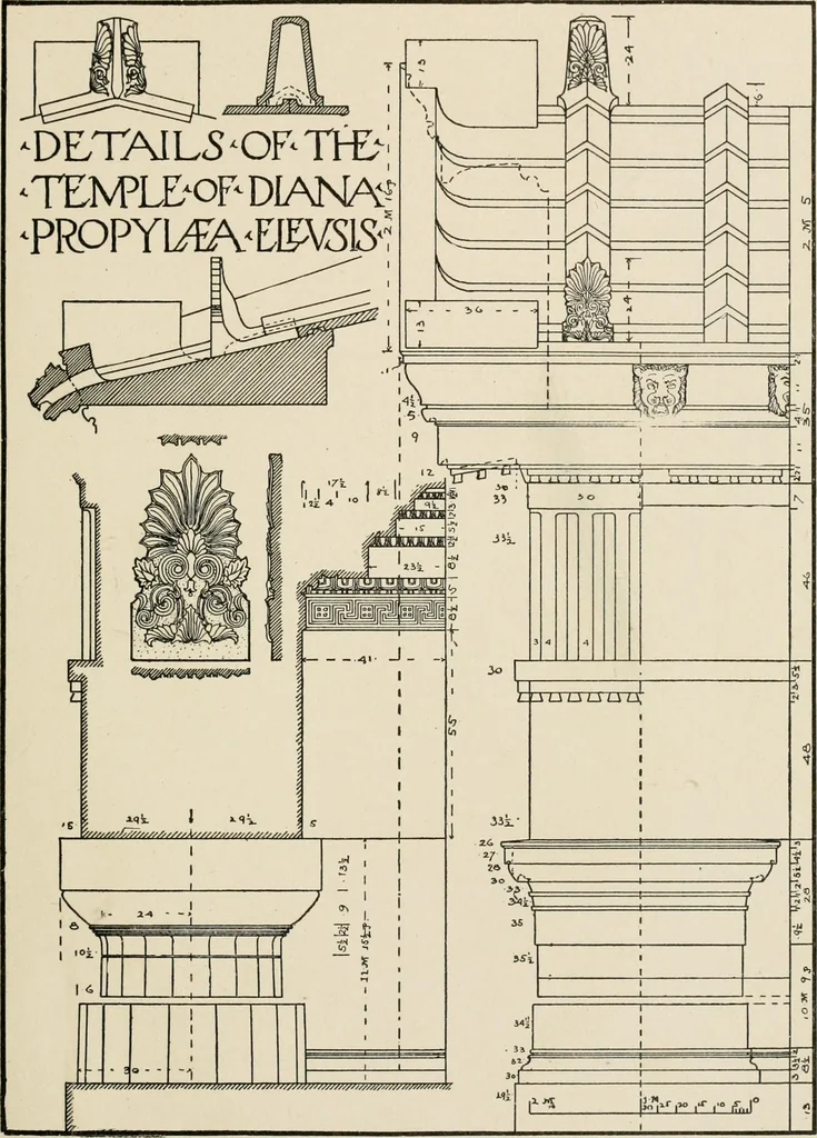 An illustration from Cyclopedia of architecture, carpentry, and building : a general reference work, 1912, leaf 51