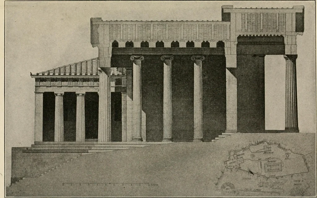 An illustration from Cyclopedia of architecture, carpentry, and building : a general reference work, 1912, leaf 69
