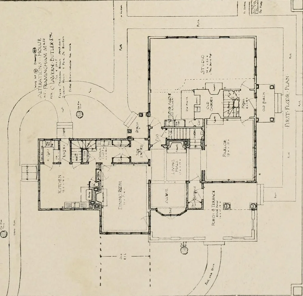 An illustration from Cyclopedia of architecture, carpentry, and building : a general reference work, 1912, leaf 79