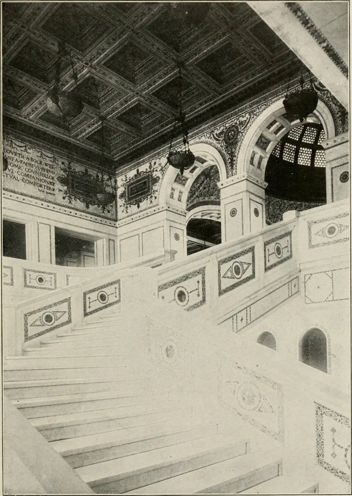An illustration from Cyclopedia of architecture, carpentry, and building : a general reference work, 1912, leaf 99