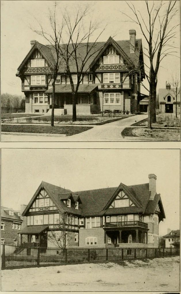 An illustration from Cyclopedia of architecture, carpentry, and building : a general reference work ..., 1907, leaf 115