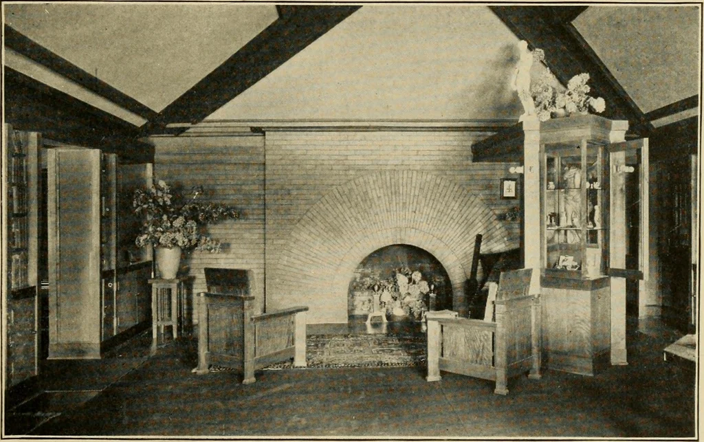 An illustration from Cyclopedia of architecture, carpentry, and building : a general reference work ..., 1907, leaf 212
