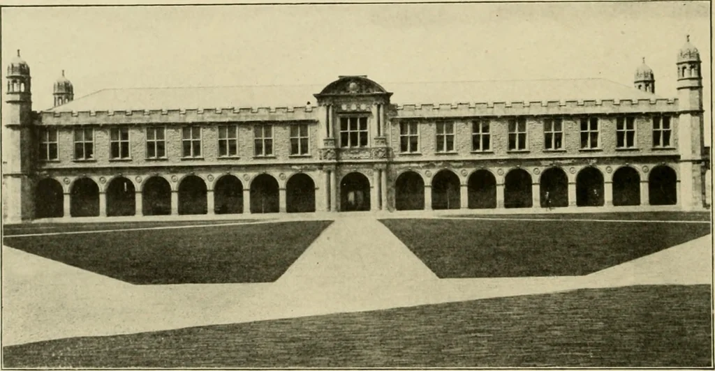 An illustration from Cyclopedia of architecture, carpentry, and building : a general reference work ..., 1907, leaf 231