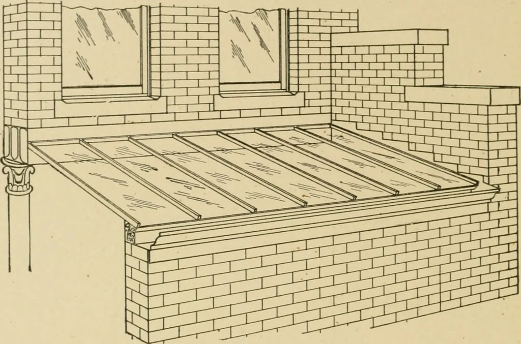 An illustration from Cyclopedia of architecture, carpentry, and building : a general reference work ..., 1907, leaf 279