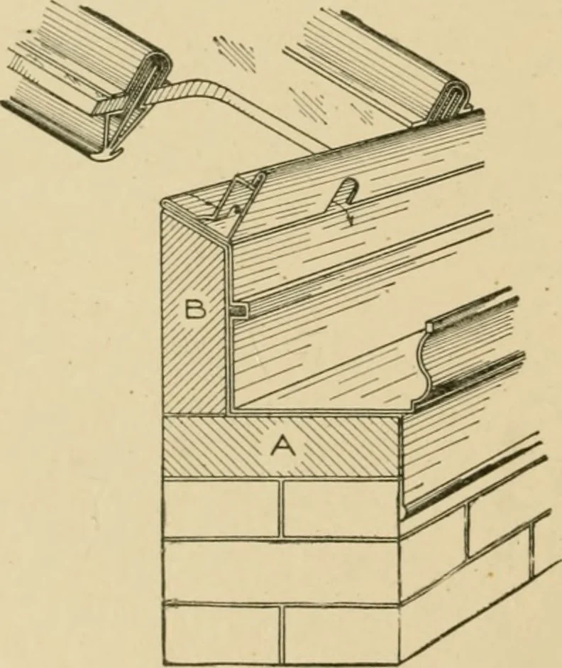 An illustration from Cyclopedia of architecture, carpentry, and building : a general reference work ..., 1907, leaf 279