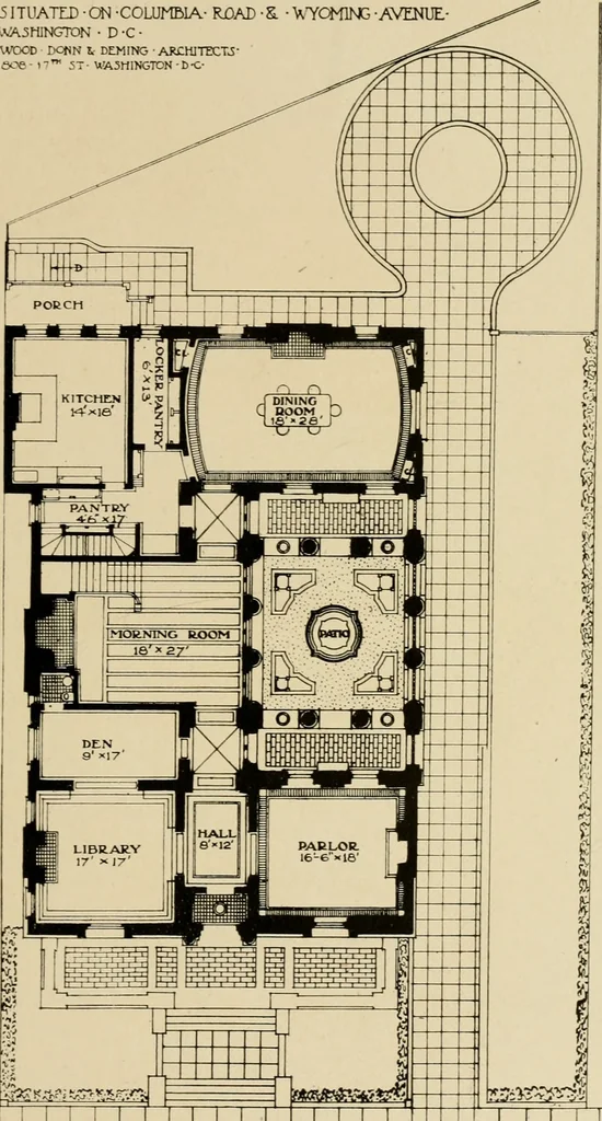 An illustration from Cyclopedia of architecture, carpentry, and building : a general reference work ..., 1907, leaf 292