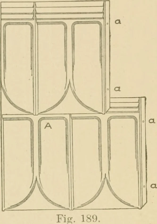 An illustration from Cyclopedia of architecture, carpentry, and building : a general reference work ..., 1907, leaf 301