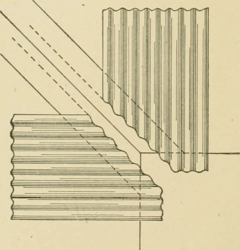 An illustration from Cyclopedia of architecture, carpentry, and building : a general reference work ..., 1907, leaf 335