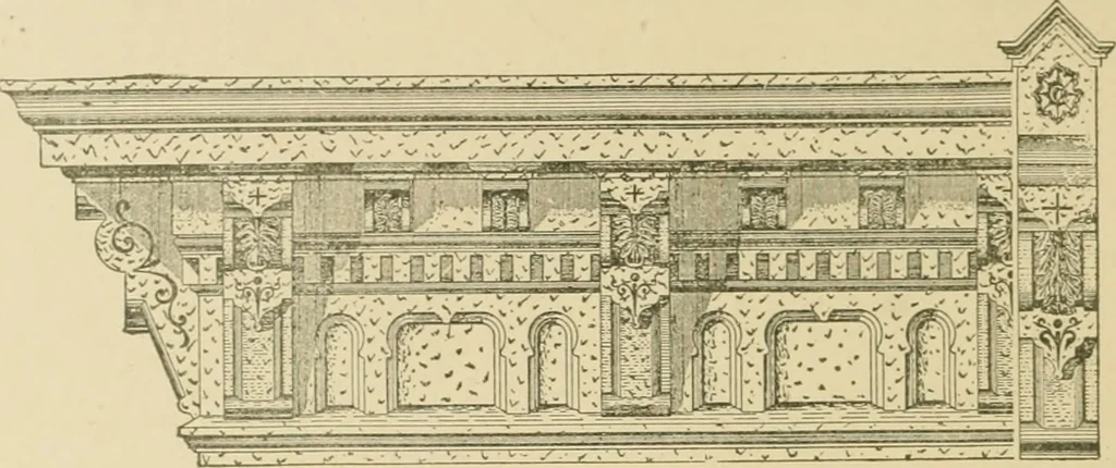 An illustration from Cyclopedia of architecture, carpentry, and building : a general reference work ..., 1907, leaf 349