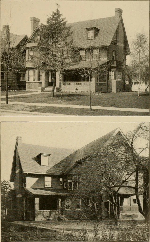 An illustration from Cyclopedia of architecture, carpentry, and building : a general reference work ..., 1907, leaf 38