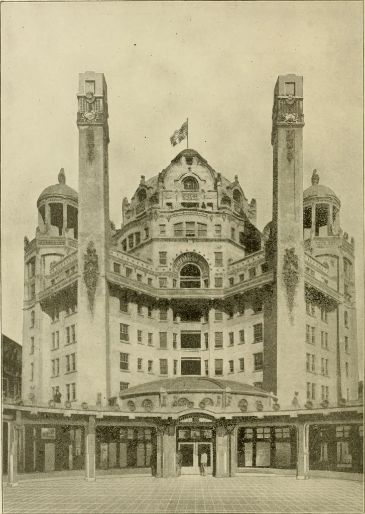 An illustration from Cyclopedia of architecture, carpentry, and building : a general reference work ..., 1907, leaf 437