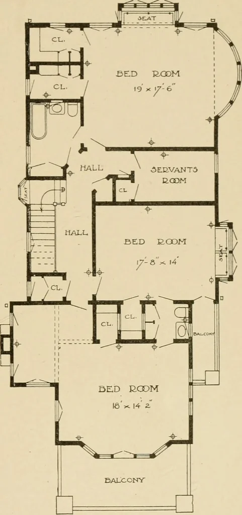 An illustration from Cyclopedia of architecture, carpentry, and building : a general reference work ..., 1907, leaf 472