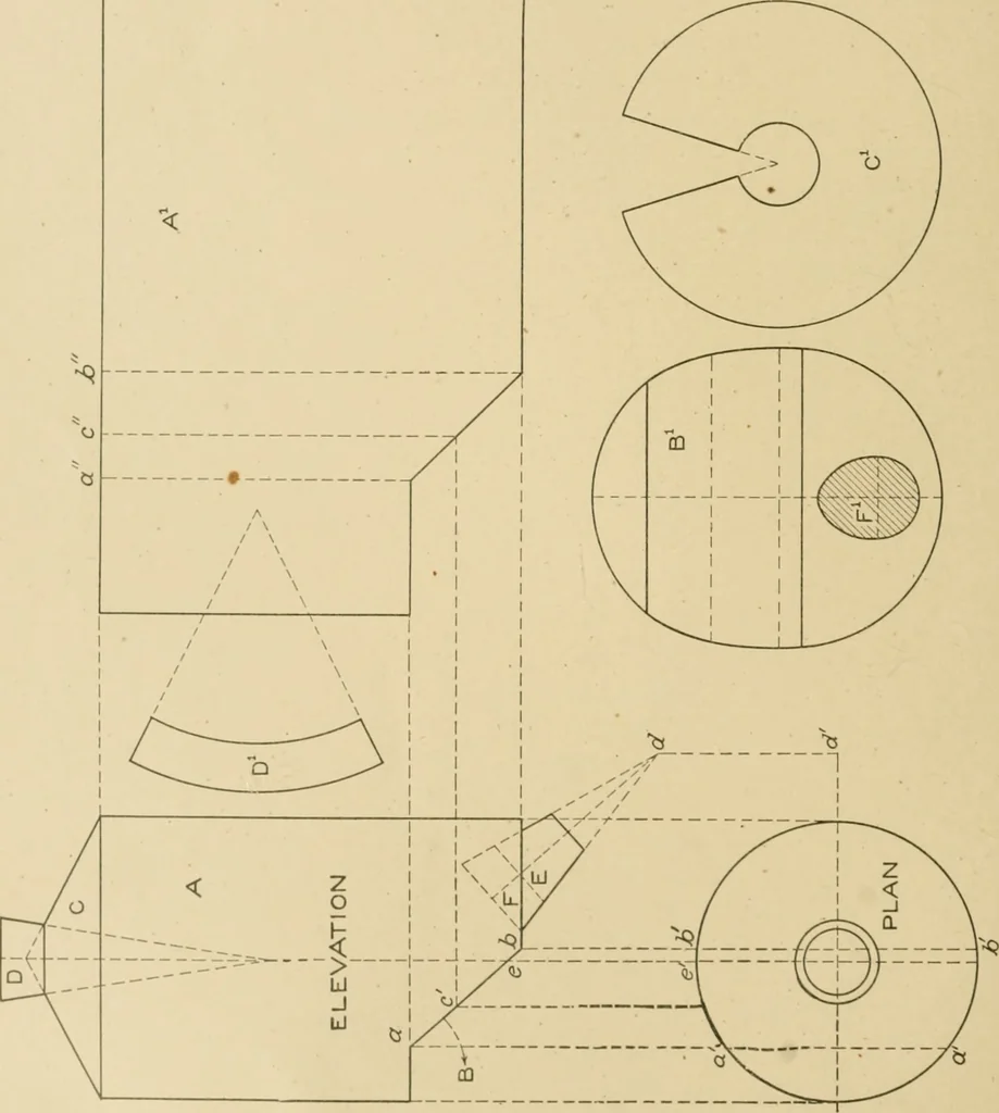 An illustration from Cyclopedia of architecture, carpentry, and building : a general reference work ..., 1907, leaf 75