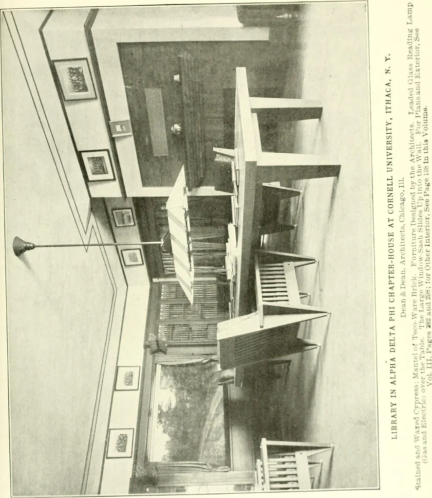 An illustration from Cyclopedia of architecture, carpentry, and building : a general reference work, 1912, leaf 196