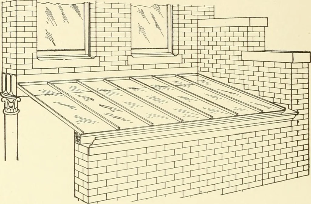An illustration from Cyclopedia of architecture, carpentry, and building : a general reference work, 1912, leaf 221
