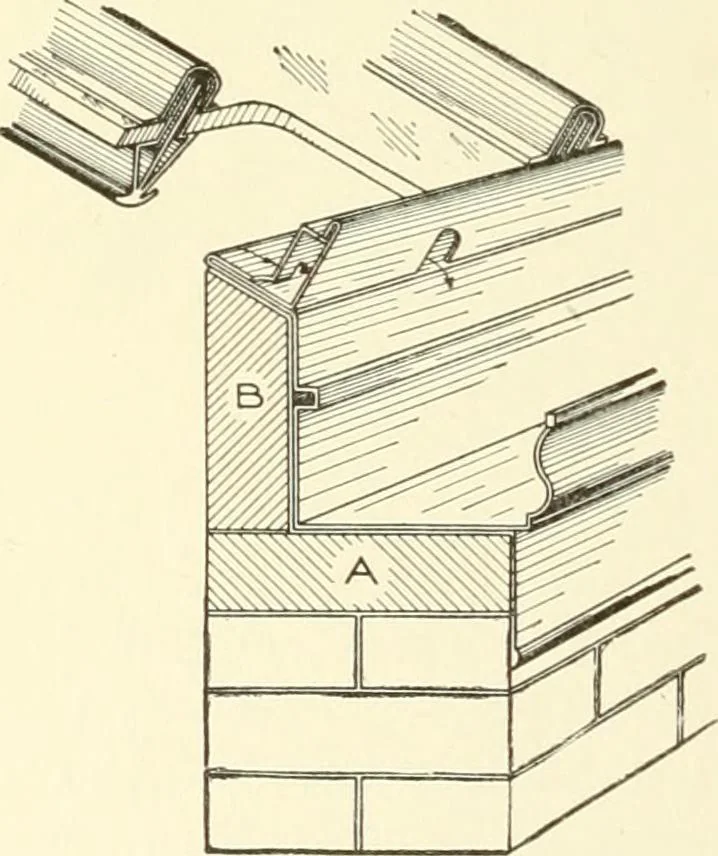An illustration from Cyclopedia of architecture, carpentry, and building : a general reference work, 1912, leaf 221