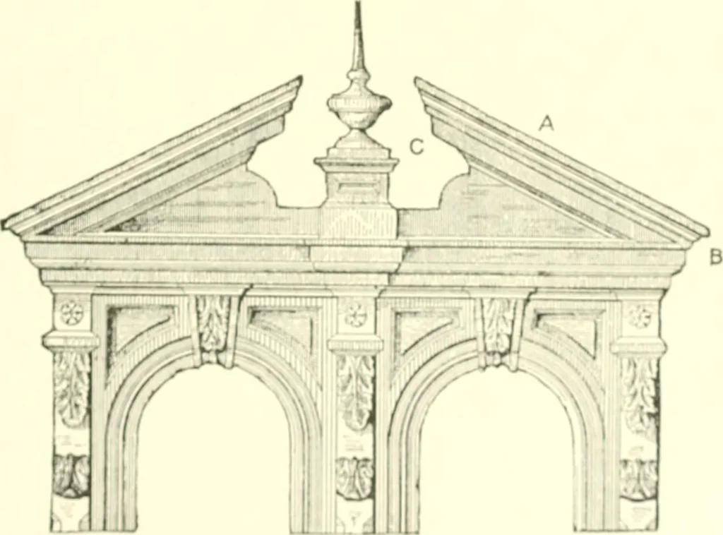 An illustration from Cyclopedia of architecture, carpentry, and building : a general reference work, 1912, leaf 288