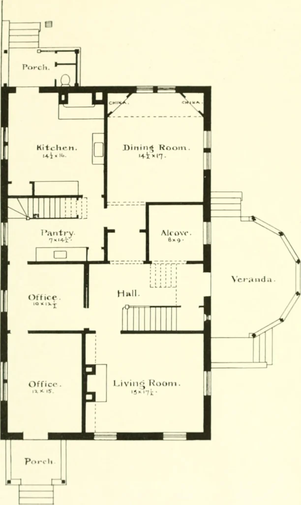 An illustration from Cyclopedia of architecture, carpentry, and building : a general reference work, 1912, leaf 348