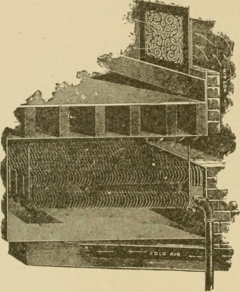 An illustration from Cyclopedia of architecture, carpentry, and building : a general reference work ..., 1907, leaf 107