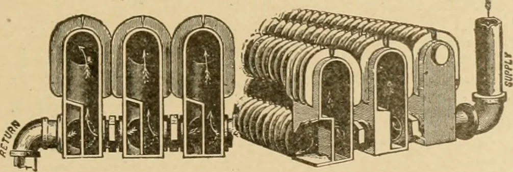 An illustration from Cyclopedia of architecture, carpentry, and building : a general reference work ..., 1907, leaf 108