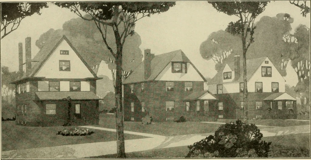 An illustration from Cyclopedia of architecture, carpentry, and building : a general reference work ..., 1907, leaf 137