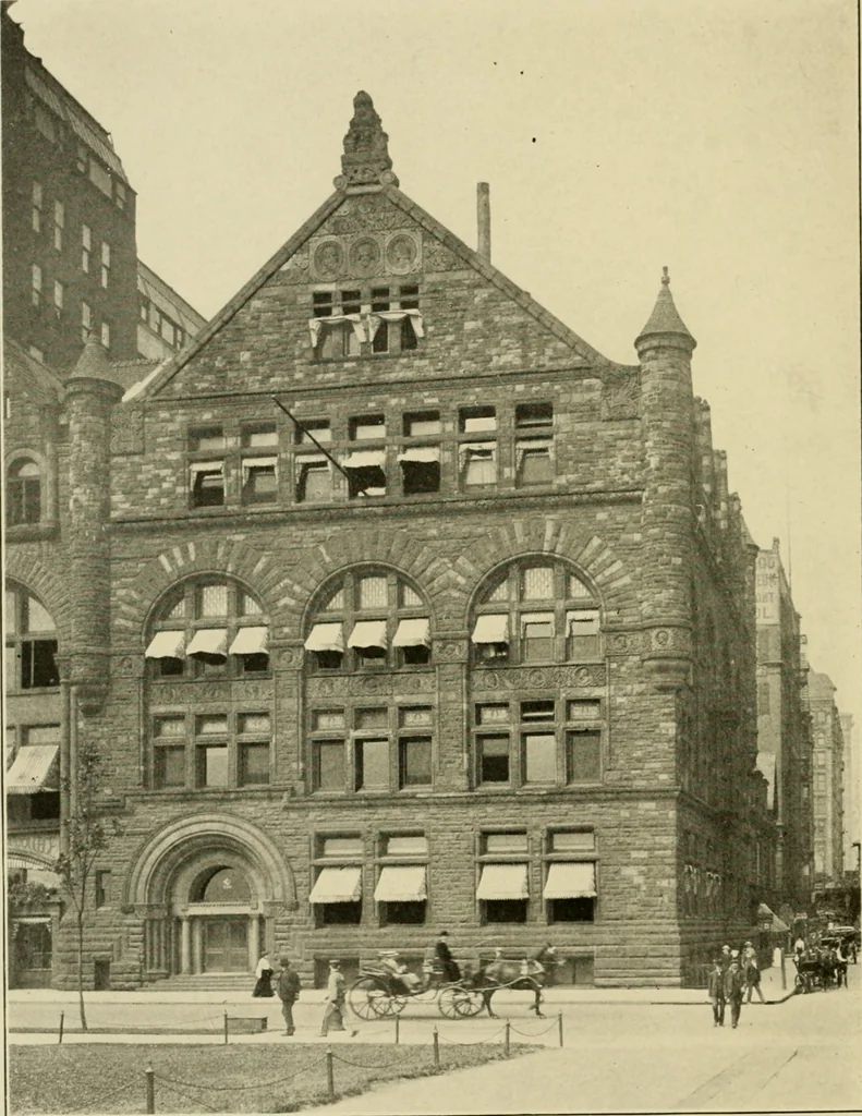 An illustration from Cyclopedia of architecture, carpentry, and building : a general reference work ..., 1907, leaf 195
