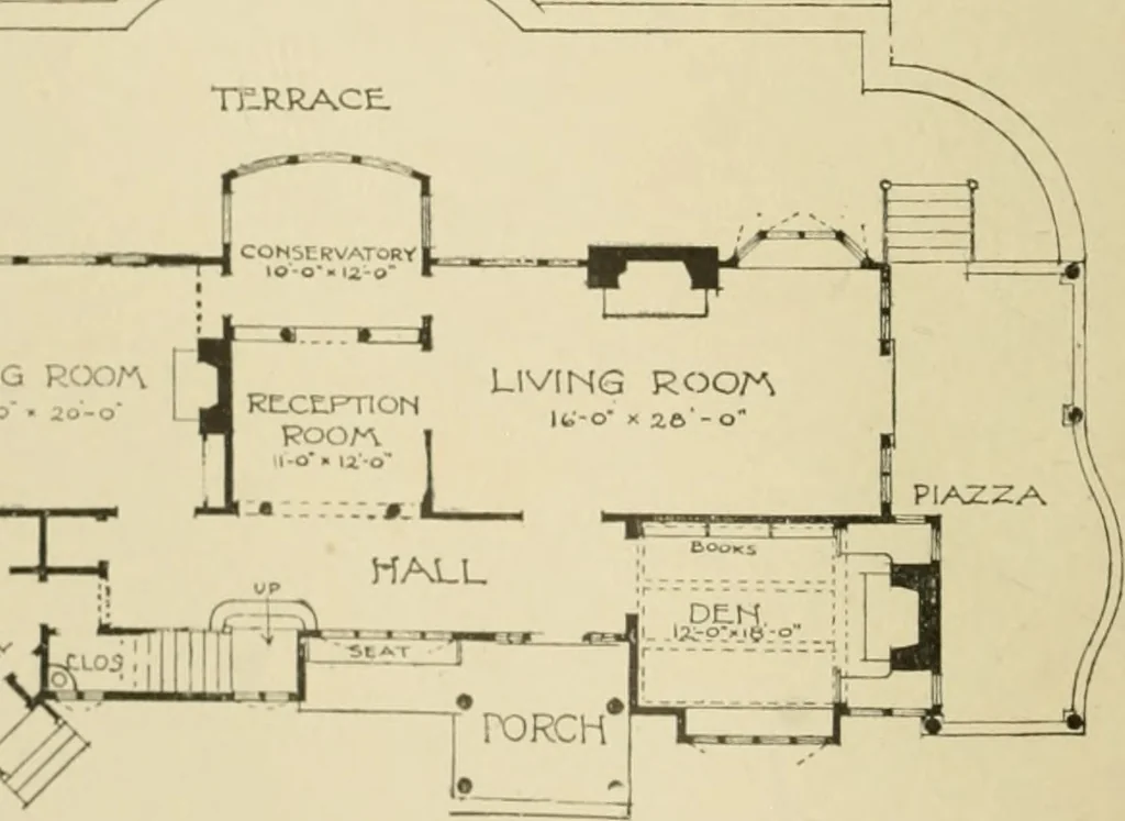 An illustration from Cyclopedia of architecture, carpentry, and building : a general reference work ..., 1907, leaf 21