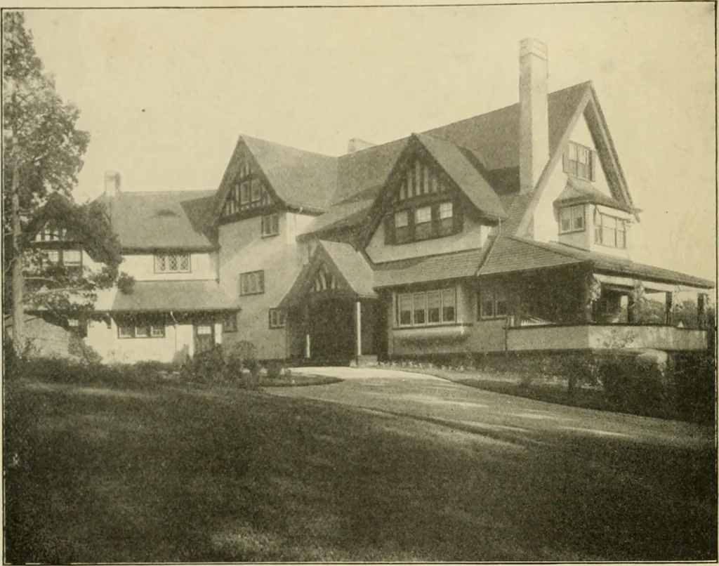 An illustration from Cyclopedia of architecture, carpentry, and building : a general reference work ..., 1907, leaf 21