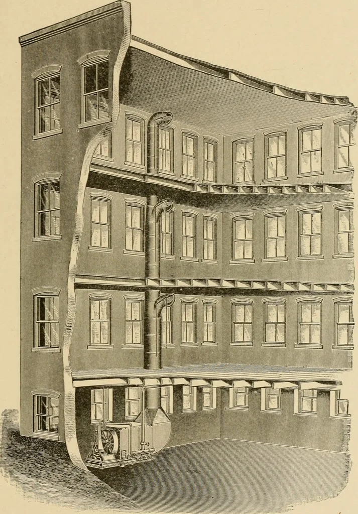 An illustration from Cyclopedia of architecture, carpentry, and building : a general reference work ..., 1907, leaf 234
