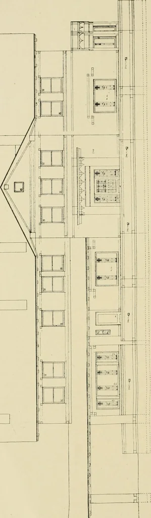 An illustration from Cyclopedia of architecture, carpentry, and building : a general reference work ..., 1907, leaf 247