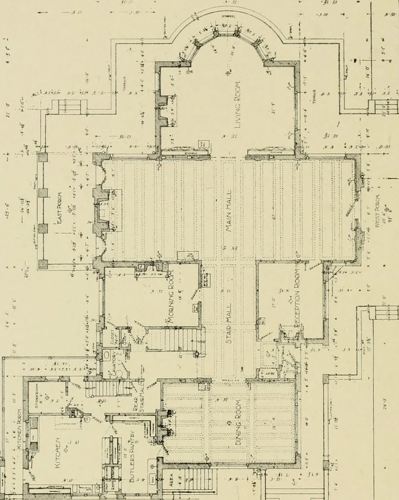 An illustration from Cyclopedia of architecture, carpentry, and building : a general reference work ..., 1907, leaf 267
