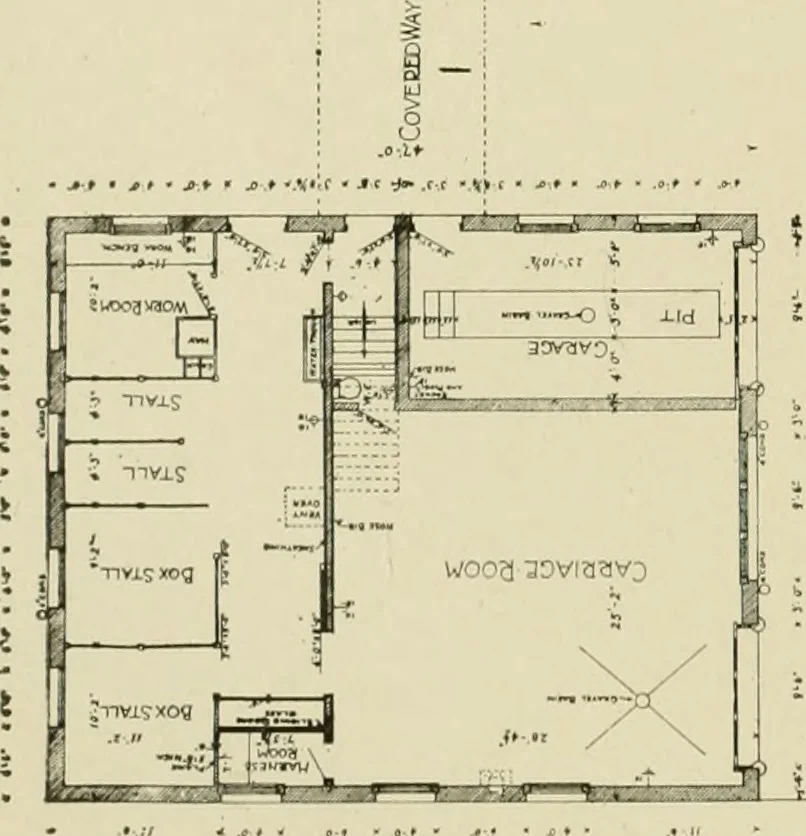 An illustration from Cyclopedia of architecture, carpentry, and building : a general reference work ..., 1907, leaf 267