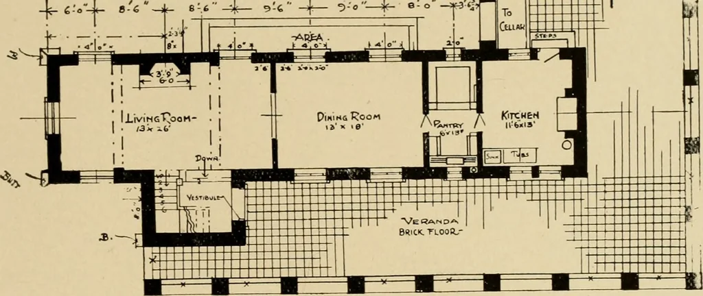 An illustration from Cyclopedia of architecture, carpentry, and building : a general reference work ..., 1907, leaf 348