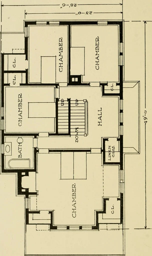 An illustration from Cyclopedia of architecture, carpentry, and building : a general reference work ..., 1907, leaf 387