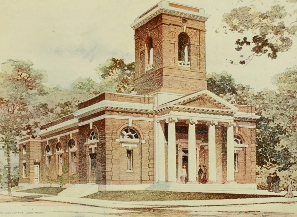 An illustration from Cyclopedia of architecture, carpentry, and building : a general reference work ..., 1907, leaf 5