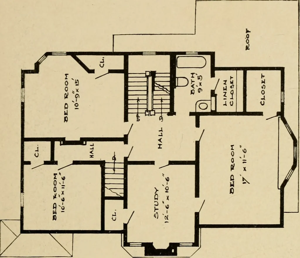 An illustration from Cyclopedia of architecture, carpentry, and building : a general reference work ..., 1907, leaf 58
