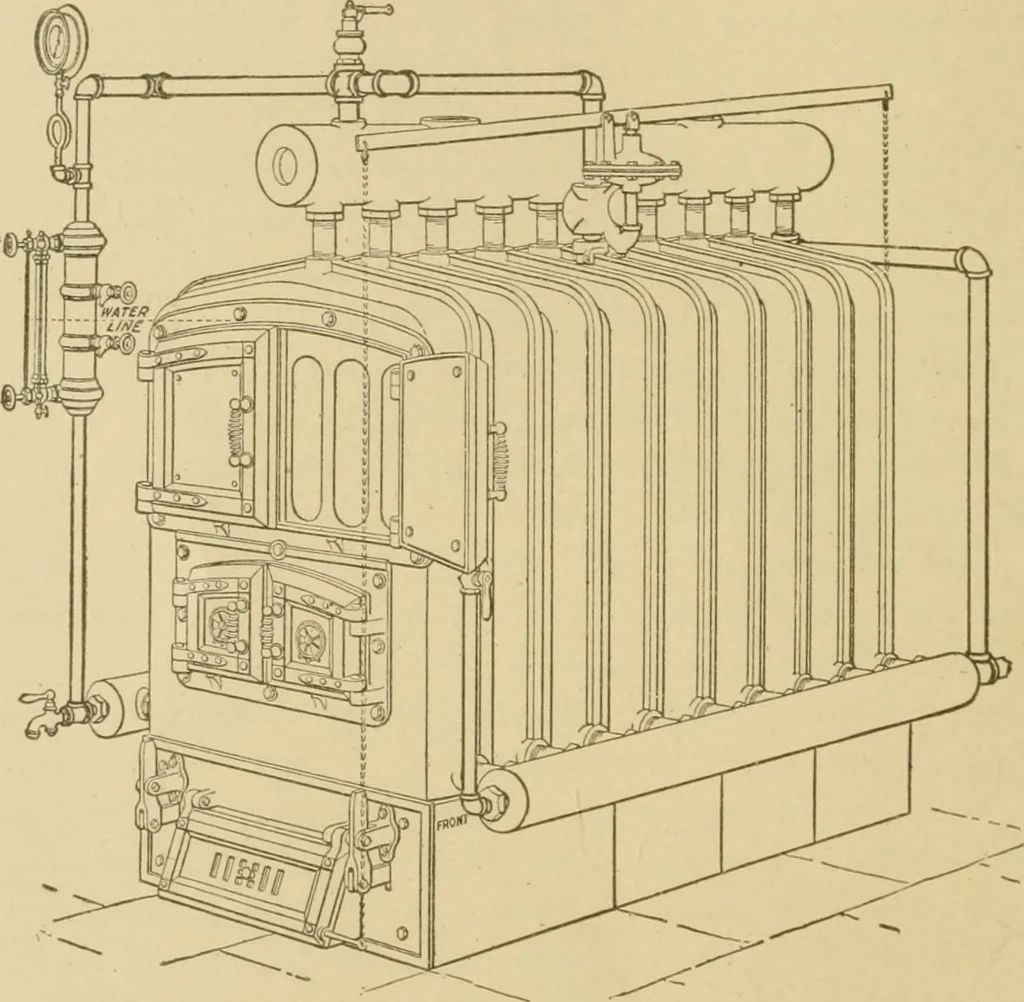 An illustration from Cyclopedia of architecture, carpentry, and building : a general reference work ..., 1907, leaf 67