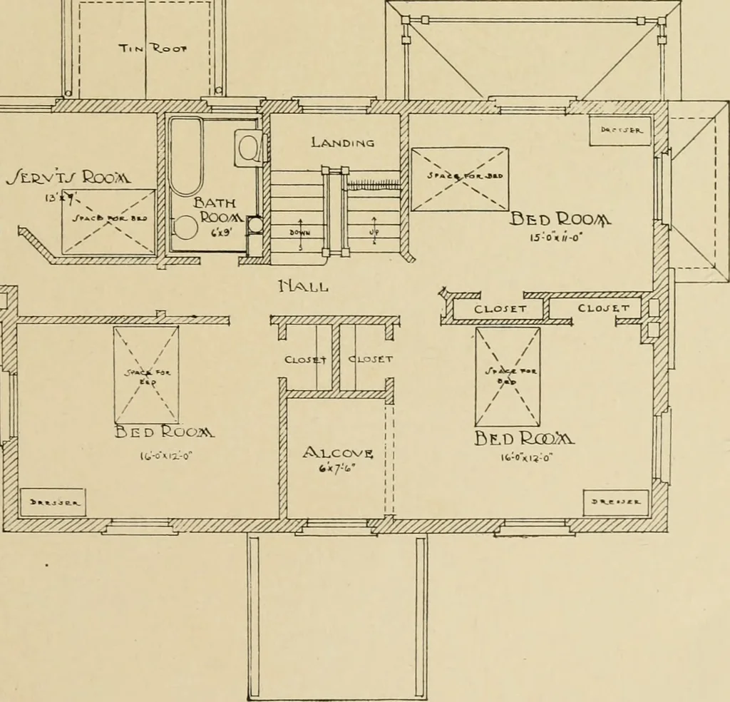 An illustration from Cyclopedia of architecture, carpentry, and building : a general reference work ..., 1907, leaf 98