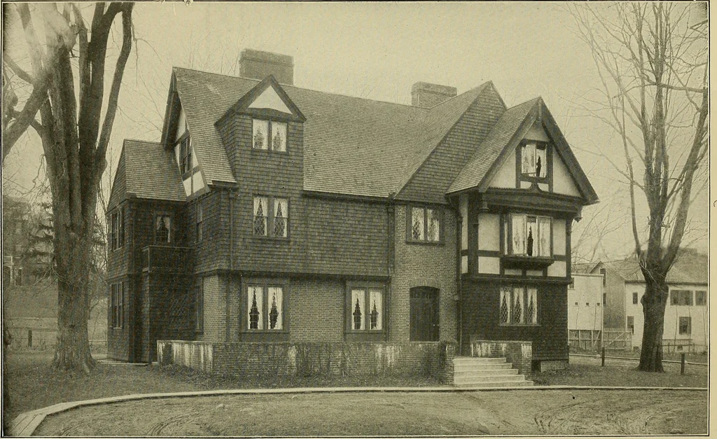 An illustration from Cyclopedia of architecture, carpentry, and building; a general reference work .., 1912, leaf 136