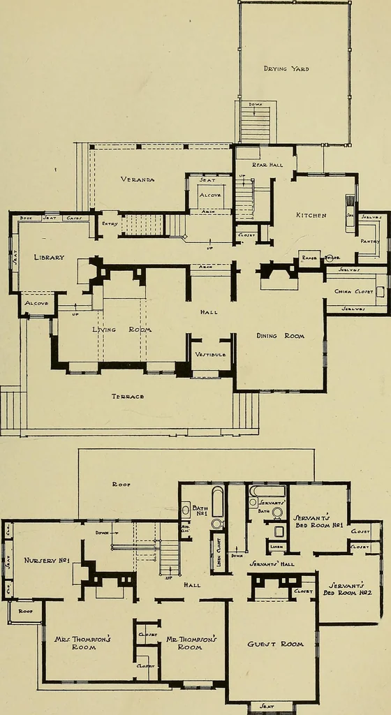 An illustration from Cyclopedia of architecture, carpentry, and building; a general reference work .., 1912, leaf 137