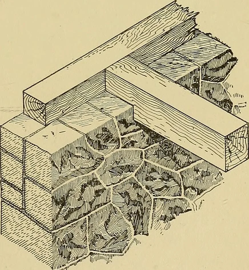 An illustration from Cyclopedia of architecture, carpentry, and building; a general reference work .., 1912, leaf 141
