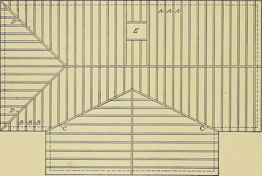 An illustration from Cyclopedia of architecture, carpentry, and building; a general reference work .., 1912, leaf 166