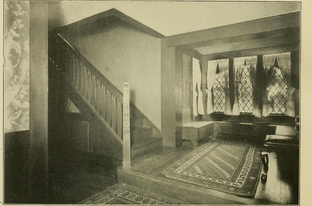 An illustration from Cyclopedia of architecture, carpentry, and building; a general reference work .., 1912, leaf 196