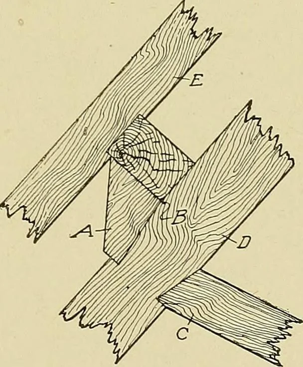 An illustration from Cyclopedia of architecture, carpentry, and building; a general reference work .., 1912, leaf 229