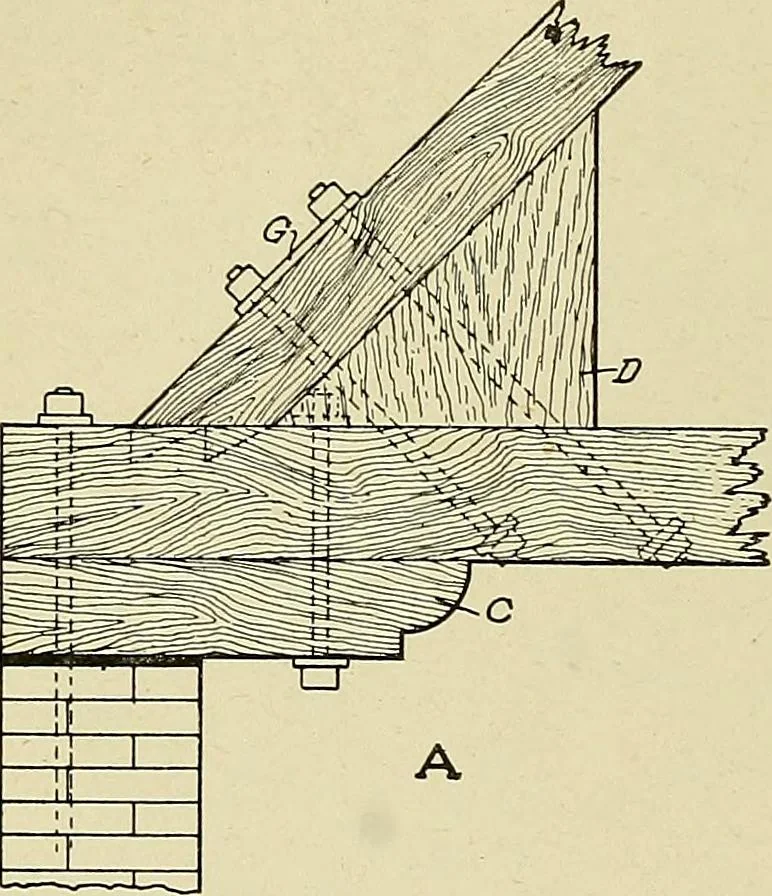 An illustration from Cyclopedia of architecture, carpentry, and building; a general reference work .., 1912, leaf 230