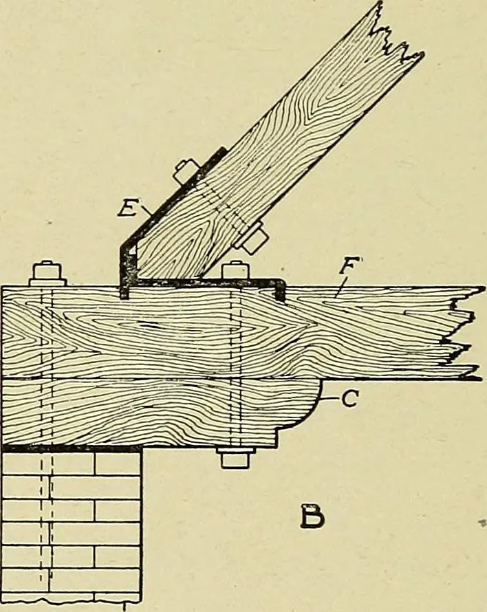 An illustration from Cyclopedia of architecture, carpentry, and building; a general reference work .., 1912, leaf 230