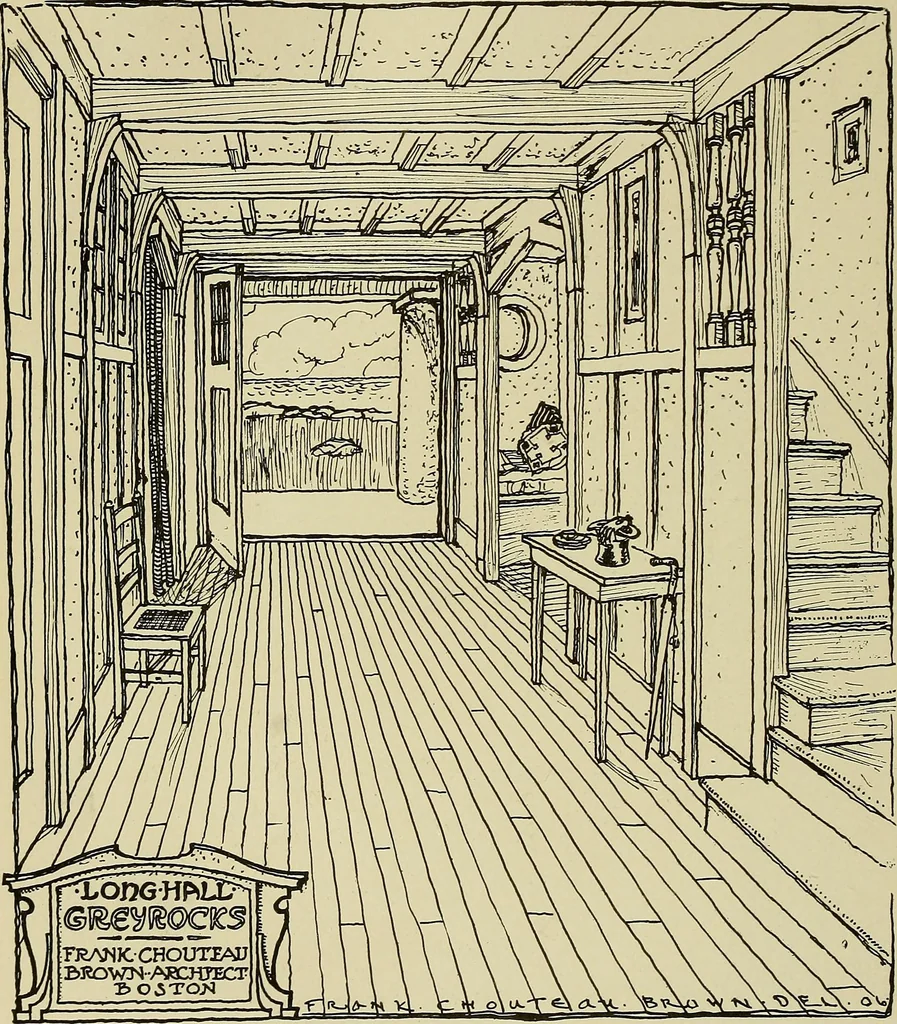 An illustration from Cyclopedia of architecture, carpentry, and building; a general reference work .., 1912, leaf 232