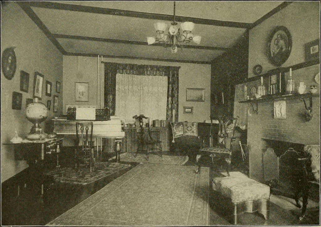 An illustration from Cyclopedia of architecture, carpentry, and building; a general reference work .., 1912, leaf 252