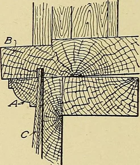 An illustration from Cyclopedia of architecture, carpentry, and building; a general reference work .., 1912, leaf 282